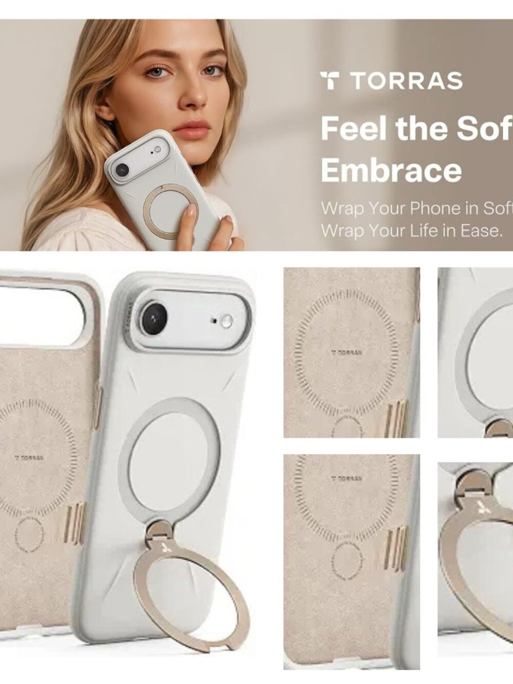 iPHONE CASE WITH RING STAND — Gorgeous!